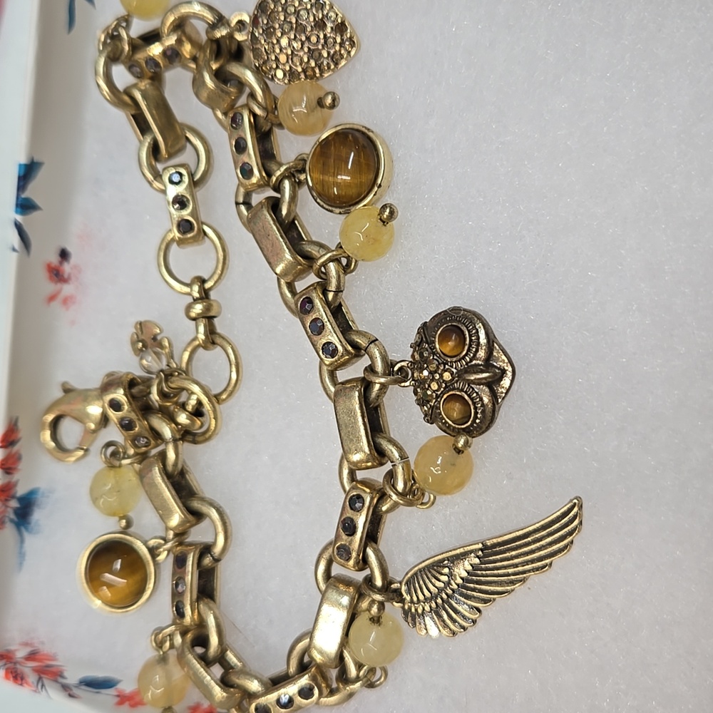 NEW LUCKY BRAND Gold Charm Bracelet!